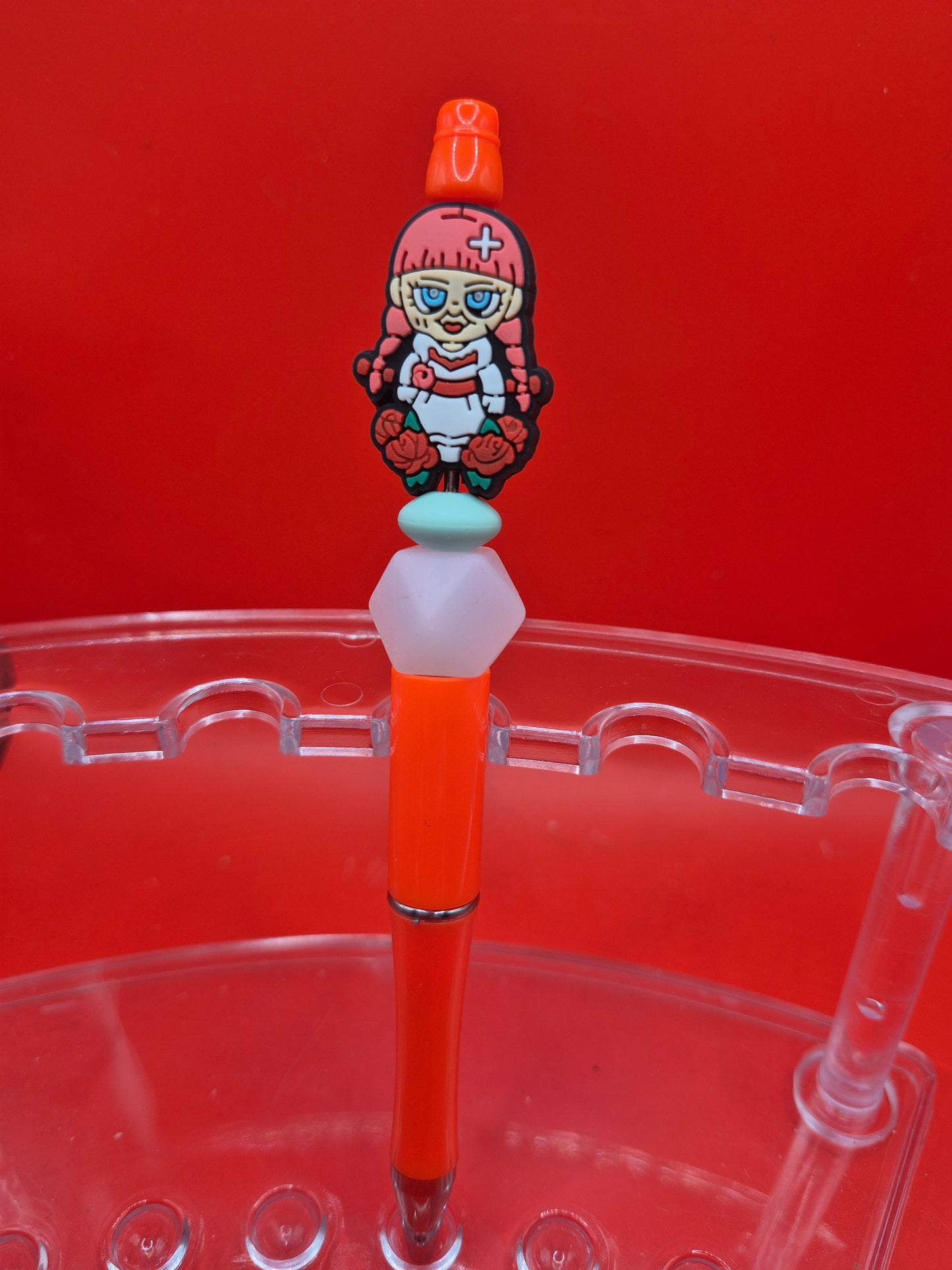 Doll orange pen