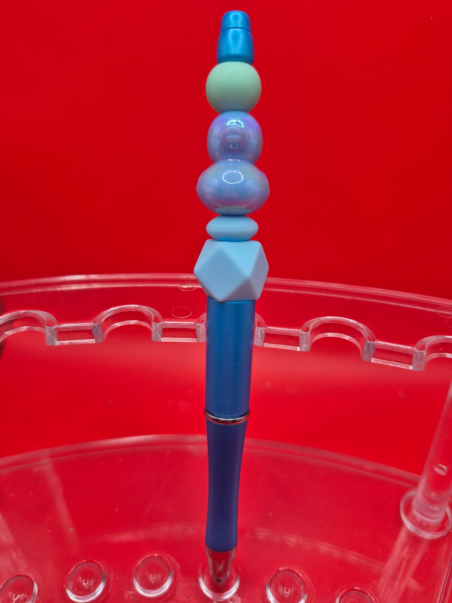 Sky blue duck pen