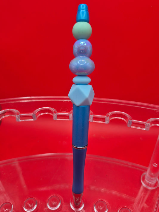 Sky blue duck pen