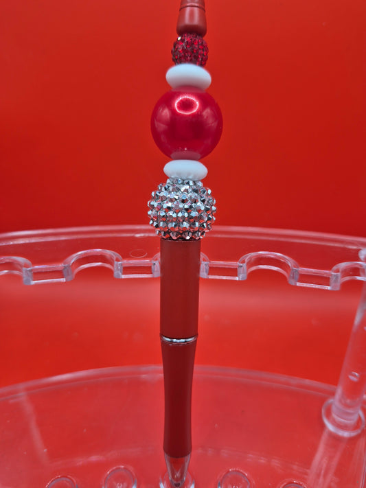 Red beaded Pen